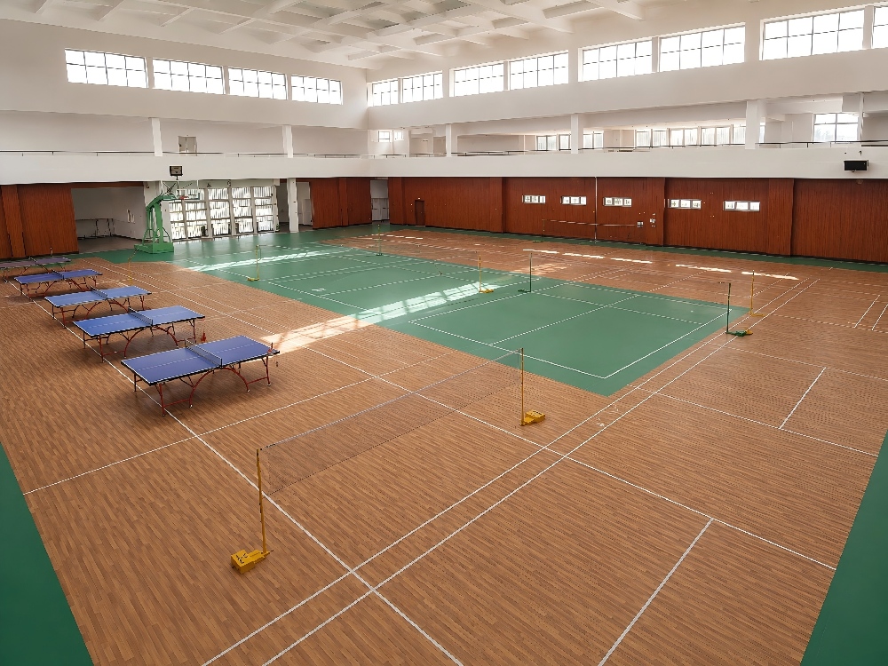 PVC sports flooring